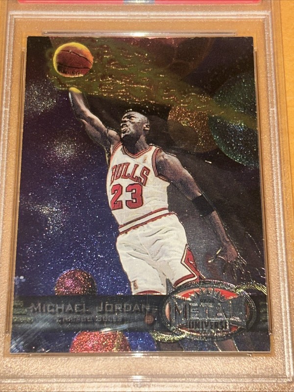 Michael Jordan 1997 Metal Universe #23 PSA 6 gallery