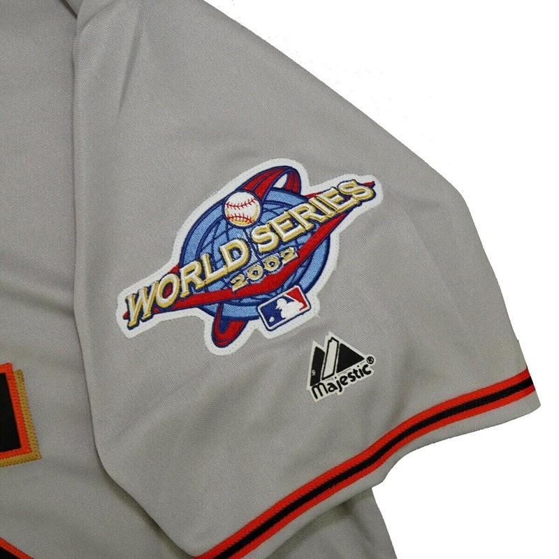 Barry Bonds San Francisco Giants 2002 World Series Road Jersey Men's (S-3XL) gallery