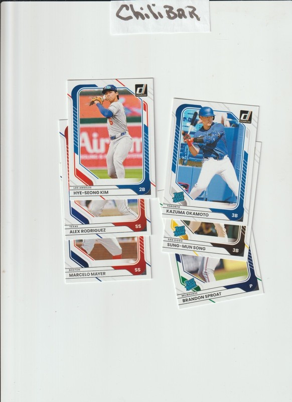 2026 Donruss Baseball BASE Cards – #1-200 -Pick your Player- Complete your set