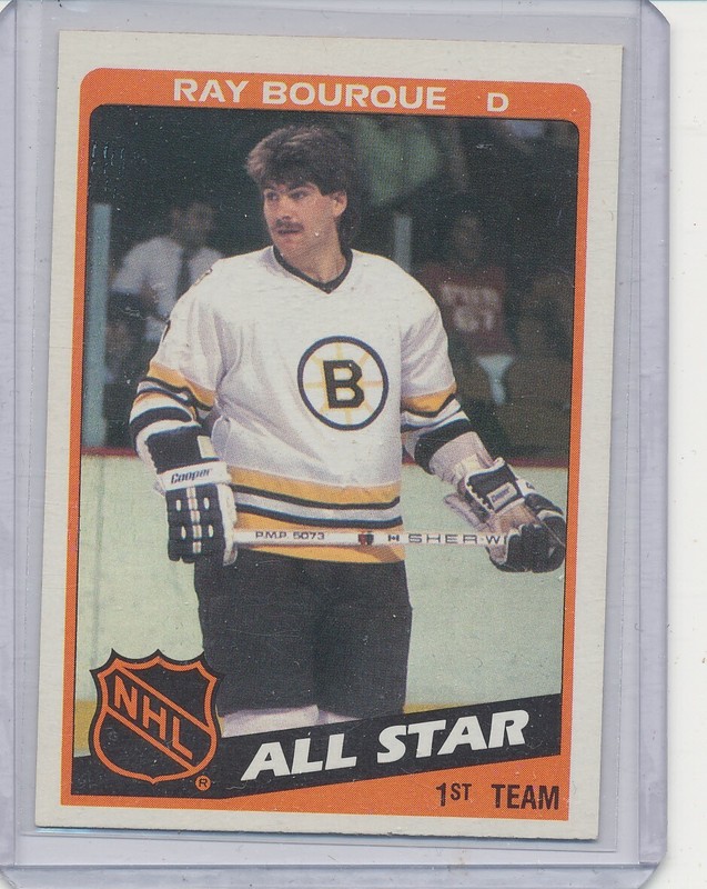 1984-85 Topps Ray Bourque – NHL 1983/84 All-Star #157
