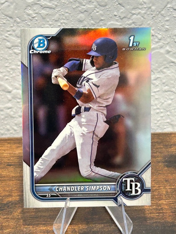 2022 Bowman Draft – Chrome Chandler Simpson #BDC-26 Refractor (RC)