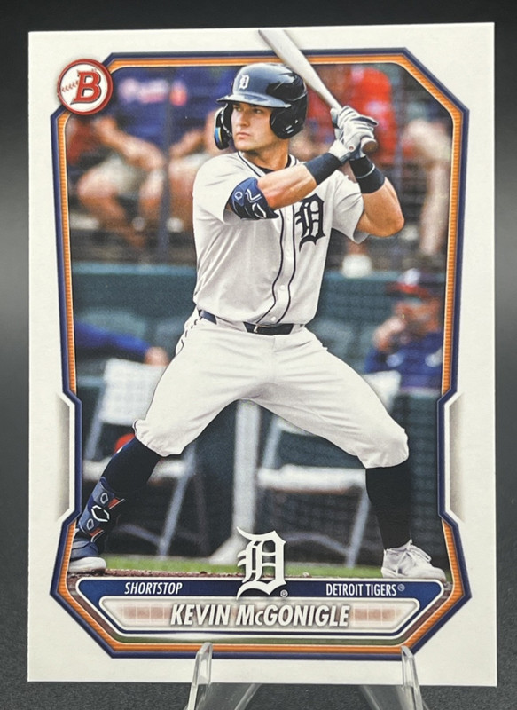 2026 Bowman Paper #BP-145 Kevin McGonigle RC Rookie Card Detroit Tigers