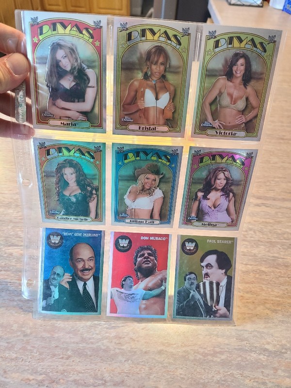 2007 WWE Topps Heritage Chrome and Turkey Red Singles Build Your Set gallery