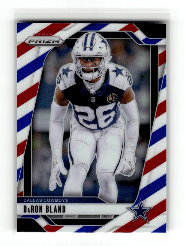 DaRon Bland 2024 Panini Prizm #78 Dallas Cowboys Red White and Blue