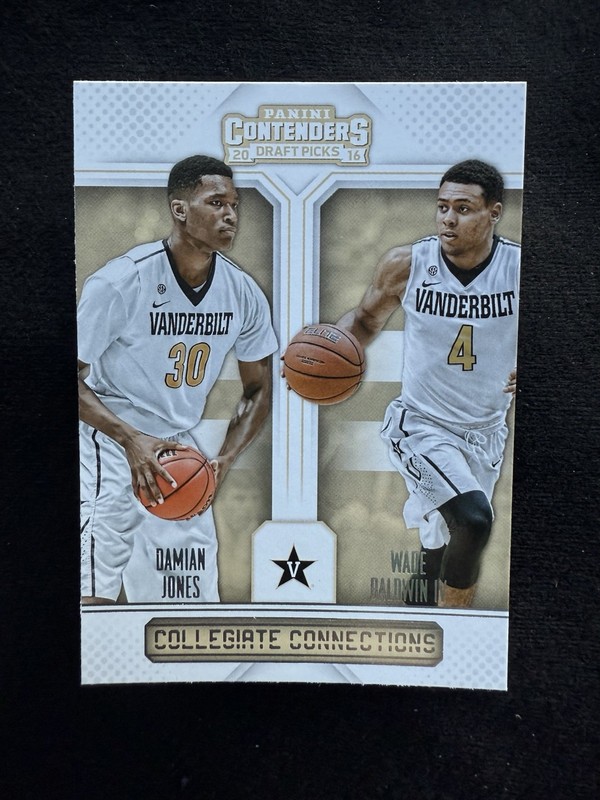 2016 Panini - Damian Jones College Ticket Autograph & Vanderbilt Connections RC gallery