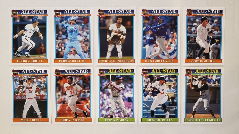 2026 Topps Series 2 – 1991 TOPPS ALL-STAR INSERTS – Card #s 1-50 – U Pick