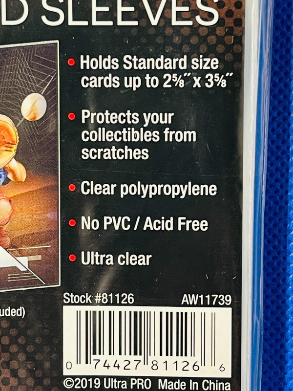Ultra Pro Soft Penny Card Sleeves 3x4 100, 200, 300, 400, 500, 1000, 5000, 10000 gallery