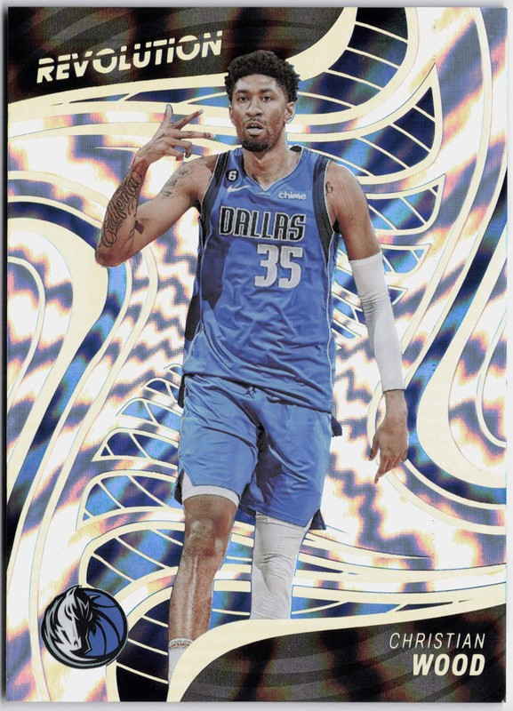 2022-23 Panini Revolution #47 Christian Wood Asia Holo Silver #/75