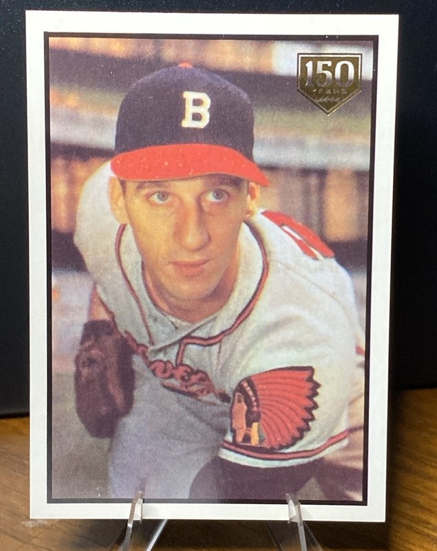 2019 Topps – Iconic Card Reprints Warren Spahn #ICR-42 150th Anniversary /150