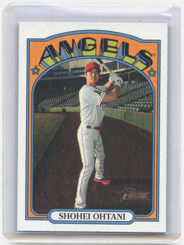 2021 Topps Heritage #245 Shohei Ohtani