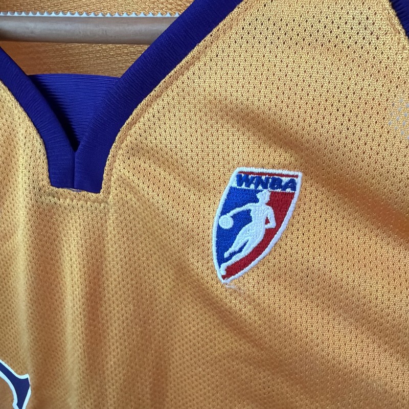 Y2K 2008 Adidas WNBA Los Angeles Sparks Candace Parker Jersey Size Small gallery