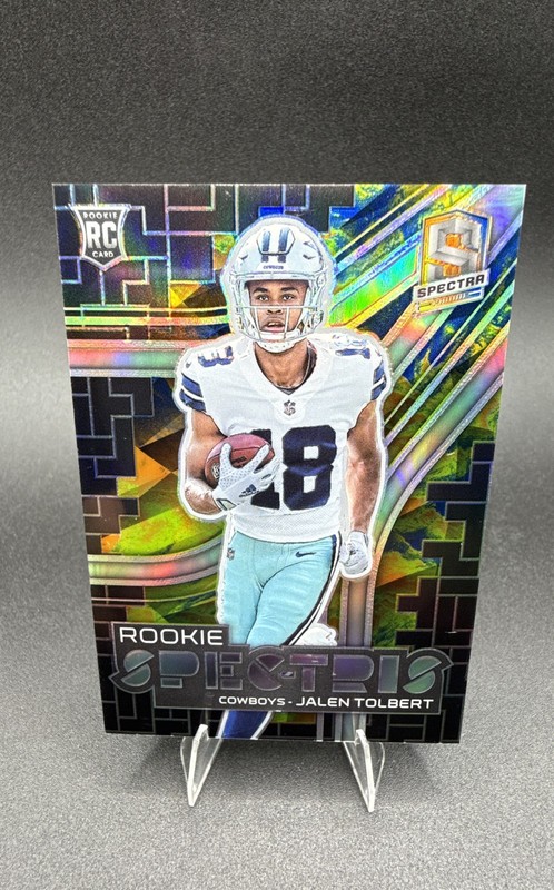 2022 Panini Spectra – Rookie Spectris Jalen Tolbert #RSP-JTO Universal Prizm /10
