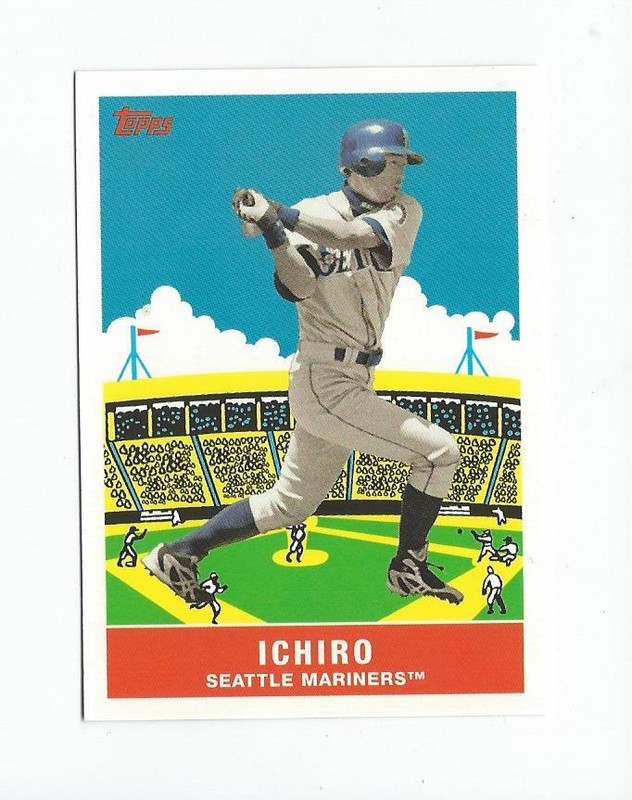 2007 Topps Wal-Mart #WM15 Ichiro Suzuki Mariners