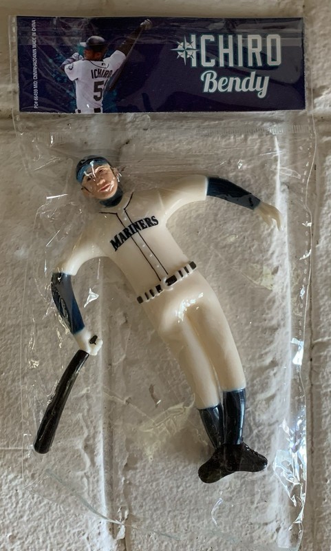 ICHIRO SUZUKI #51 SEATTLE MARINERS MLB Baseball 6″ Bendy Figurine NEW Toy