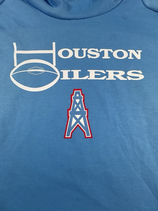 Nike Hoodie Men's 3XL Blue Houston Oilers Sweatshirt Retro Tennessee Titans gallery