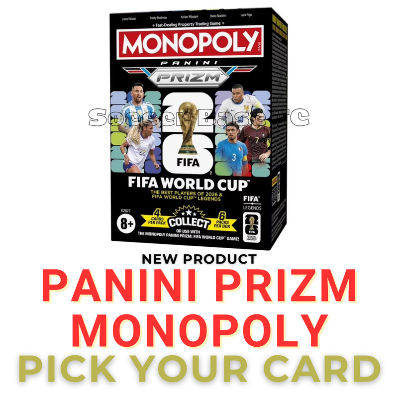2026 Panini Prizm Monopoly World Cup – Pick Your Card 1-100 COMPLETE YOUR SET