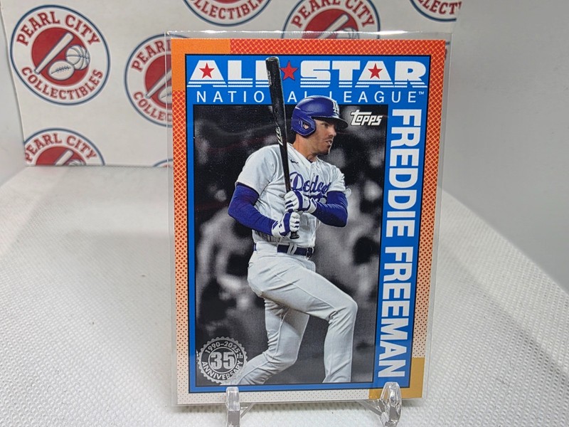 2025 Topps 35th Anniversary 1990 All Star #90AS-21 Freddie Freeman LA Dodgers
