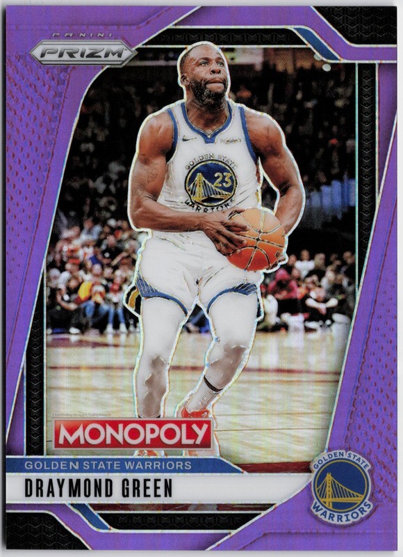 2024-25 Panini Prizm Monopoly #82 Draymond Green Purple Prizms #/91