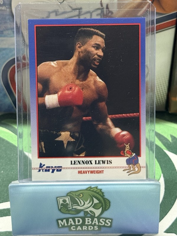 1991 Kayo Lennox Lewis Rookie Card (RC) #068