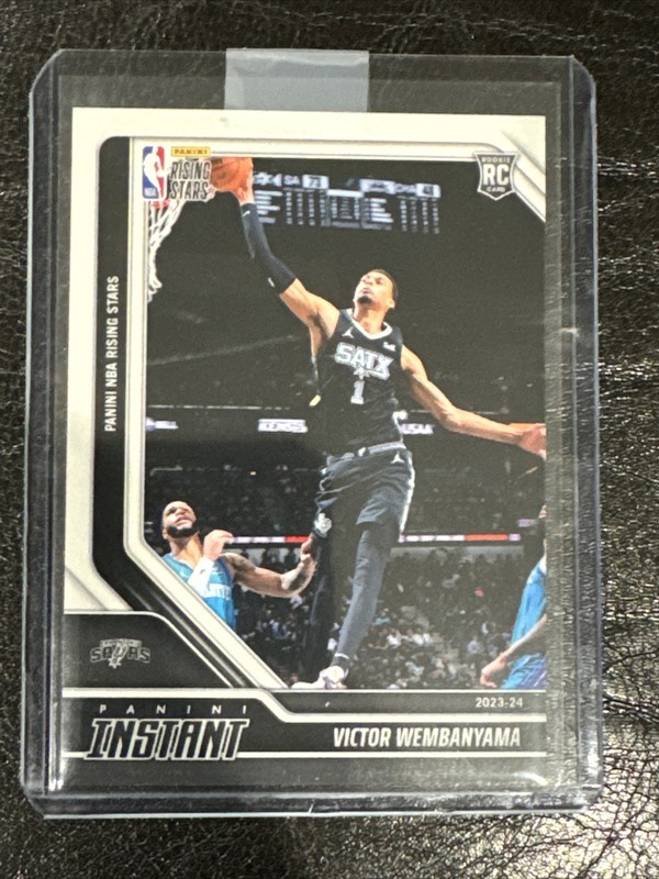 2023-24 Panini Instant Victor Wembanyama #347 RC 1/8615 NBA RISING STARS
