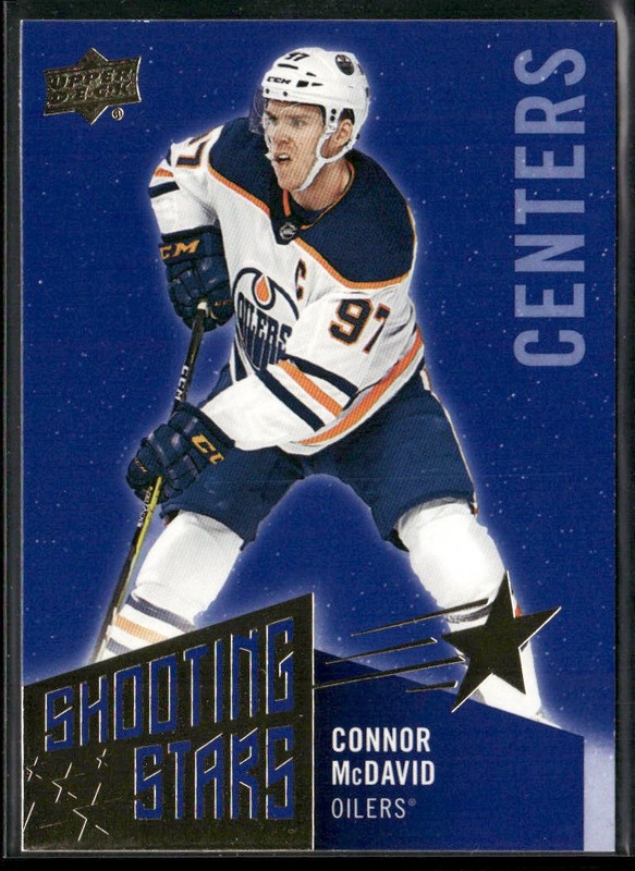 2018-19 Upper Deck #SSC-1 Connor McDavid Shooting Stars Centers