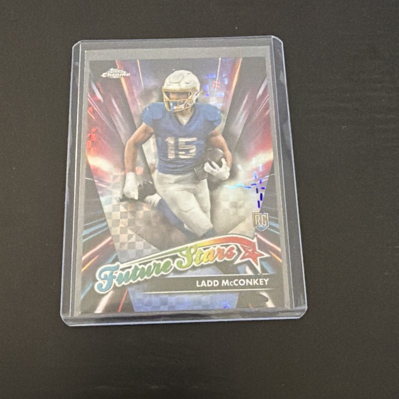 2024 Topps Chrome Future Stars #FS-13 – Ladd McConkey RC – xFractor