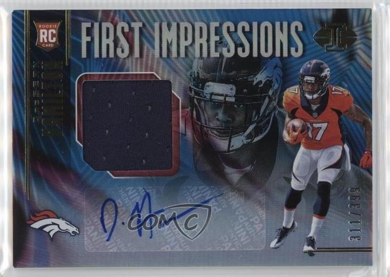 2018 Illusions First Impressions Memorabilia /399 DaeSean Hamilton #109 Auto 7eo