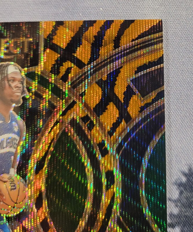 2023-24 Panini Select Premier Lvl Chris Livingston #107 Tiger Stripes Prizm (RC) gallery