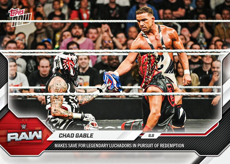 2026 Topps Now WWE #63 Chad Gable Penta Dragon Lee RAW PRESALE