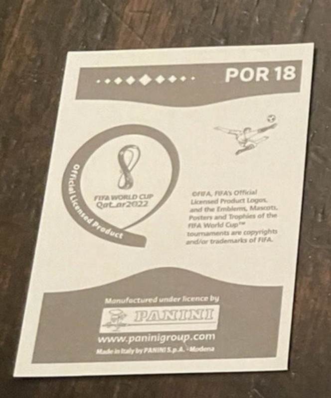 2022 Panini - Portugal 18 Cristiano Ronaldo World Cup Sticker gallery