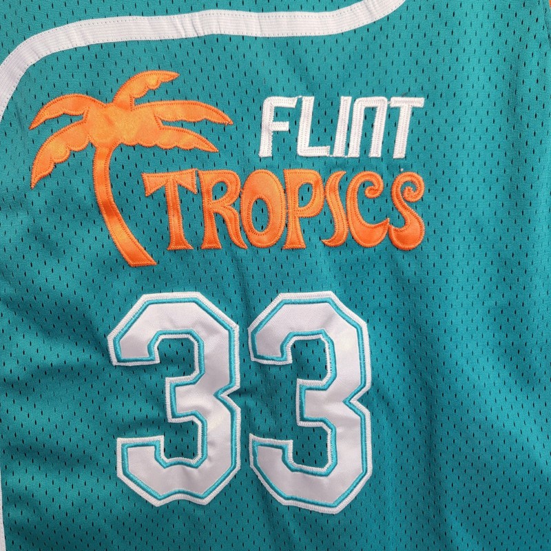 Will Farrell’s Jackie Moon #33 Flint Tropics Semi Pro Basketball Jersey 3XL gallery