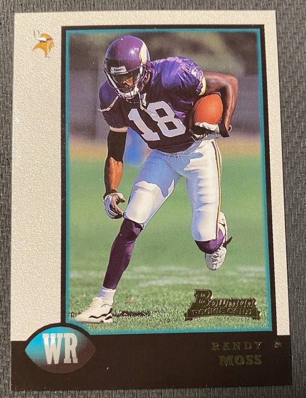 Randy Moss 1998 Bowman Rookie Card Minnesota Vikings Multiple Listed