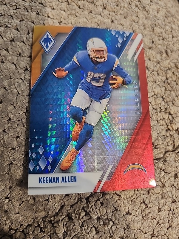 2021 Panini Phoenix – Fire Burst #71 Keenan Allen