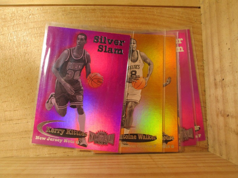 1997-98 Metal Universe Base & Insert Singles $1.00-$4.00