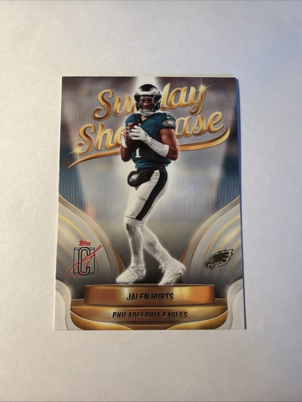 2025 Topps Signature Class JALEN HURTS #SS-8 Sunday Showcase – Eagles