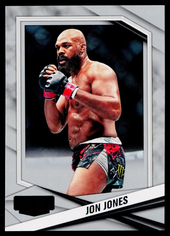 2025 Panini Combat Anthology #92 Jon Jones Silver L13