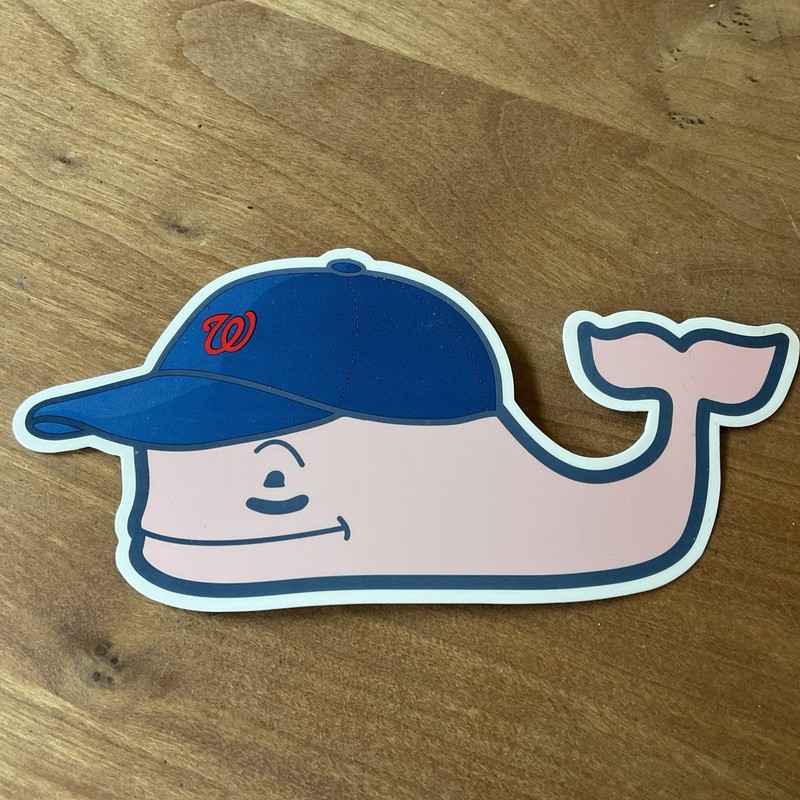 Washington Nationals Vineyard Vines Sticker NEW