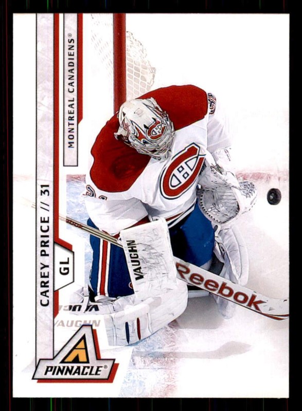 2010-11 Panini Pinnacle #95 Carey Price Montreal Canadiens