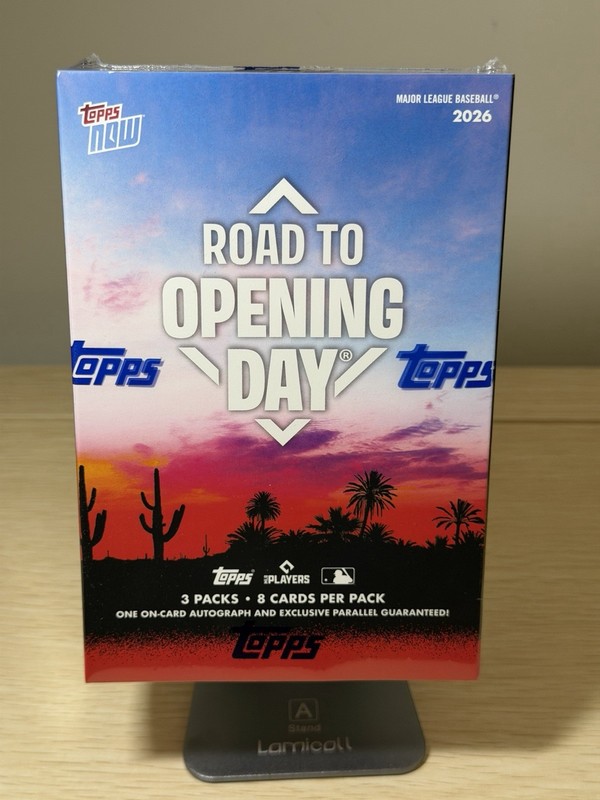 2026 MLB Topps NOW Road To Opening Day Autograph Collector’s Box Factory Sealed