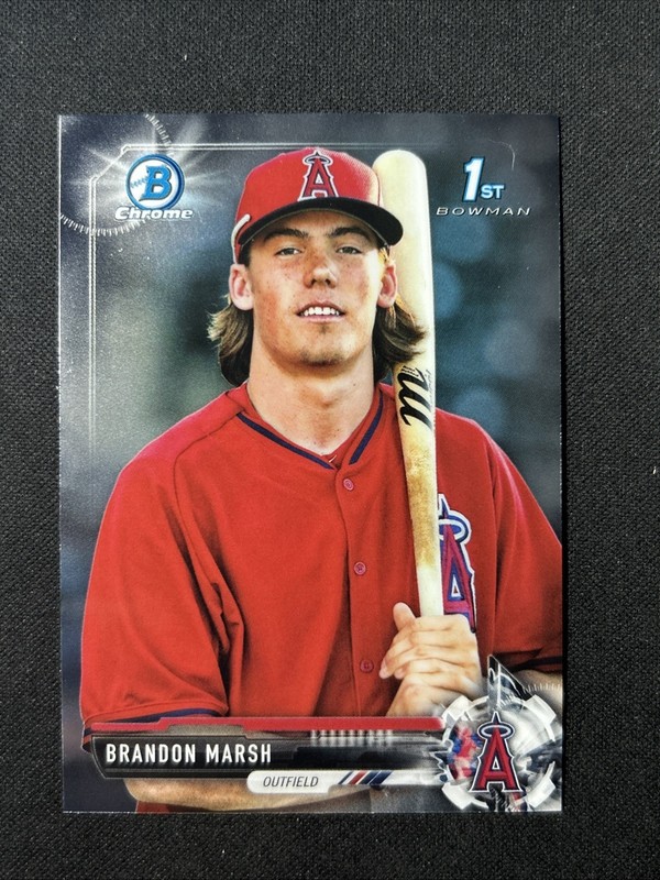 2017 Bowman Chrome Prospects #BCP241 – Brandon Marsh