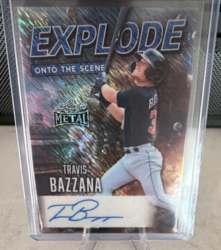 2025 Leaf Metal Explode Onto The Scene Travis Bazzana Auto EA-TB1 5/5