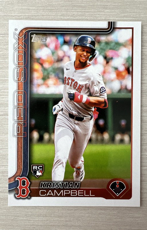 2025 Topps Complete Set – Kristian Campbell Boston Red Sox Rookie #700 (RC)