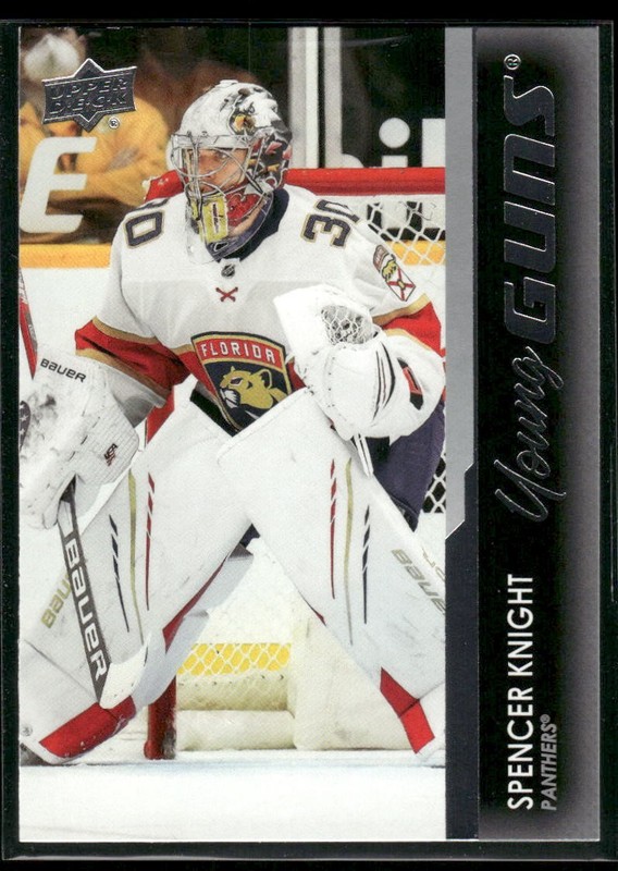 2021-22 Upper Deck #223 Spencer Knight Young Guns Rookie