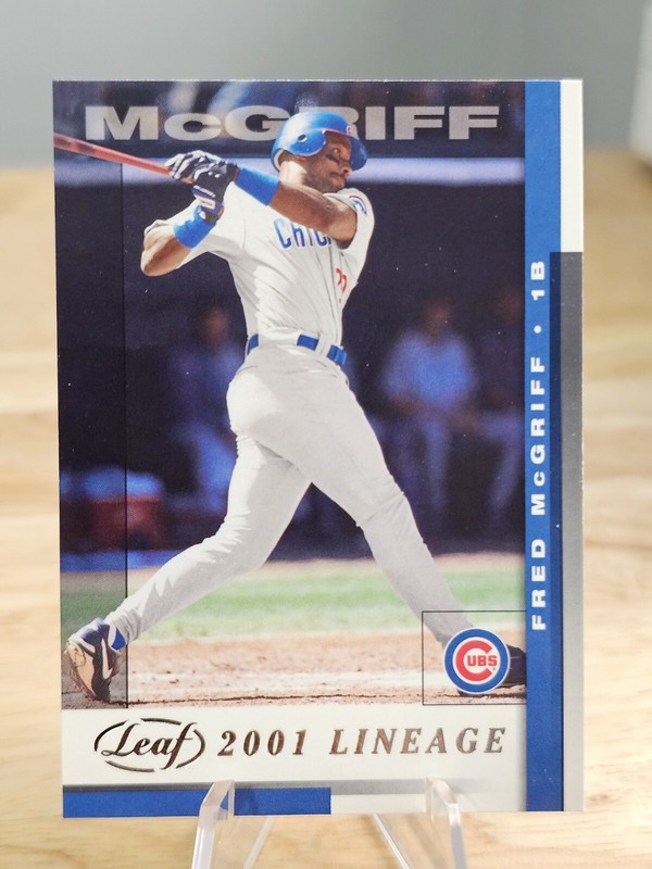 2002 Leaf Lineage Fred McGriff #105 Cubs HOF