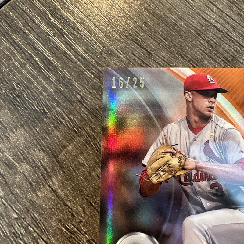 Jack Flaherty 2018 Bowman Chrome Orange Refractor Rookie Patch Auto RPA RC 16/25 gallery