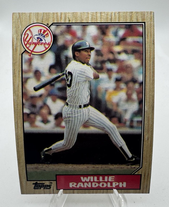 Willie Randolph New York Yankees #701 Topps 1987 ⚾️