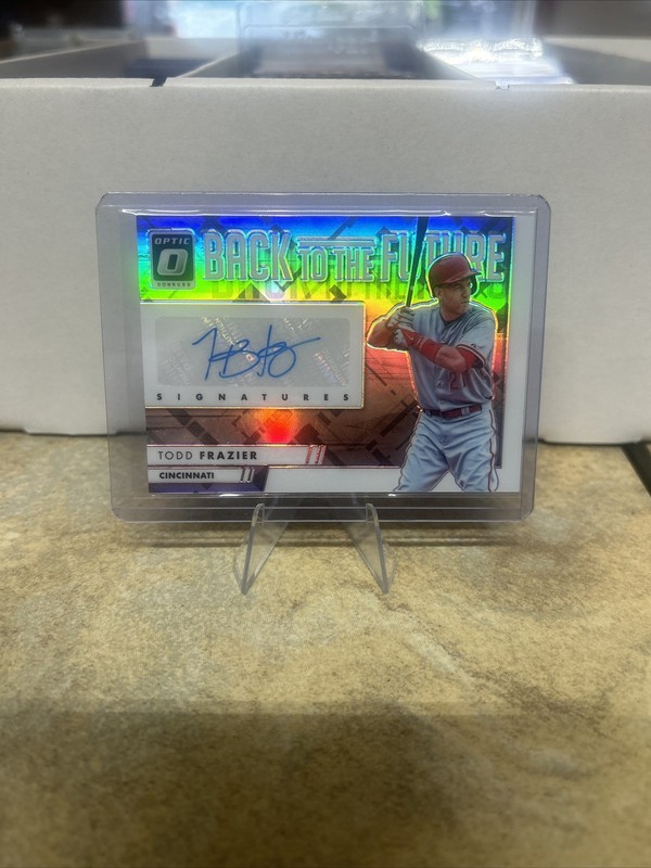 2016 Panini Donruss Optic – Back to the Future Signatures #BTFTF Todd Frazier