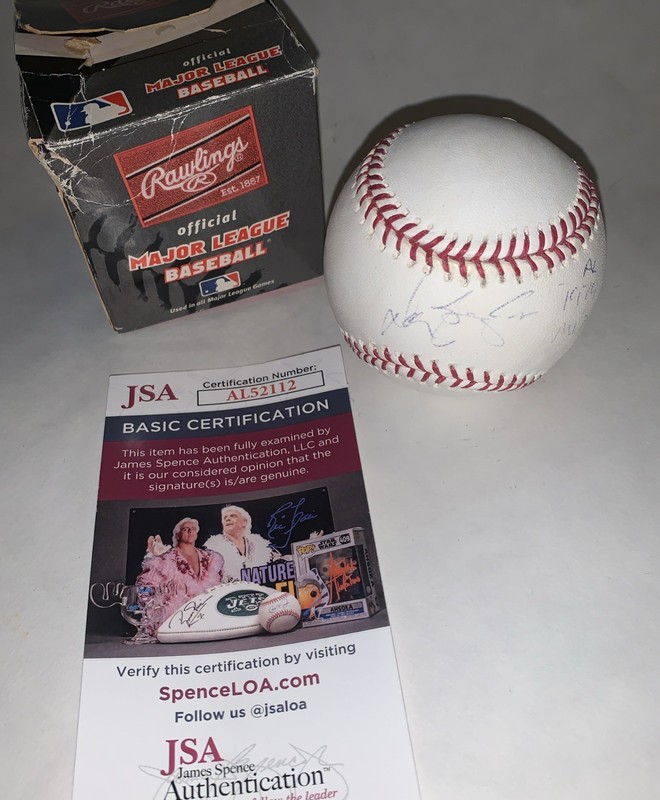 Don Baylor Signed 1979 MVP Official Rawlings Baseball-ANGELS-ORIOLES-YANKEES-JSA