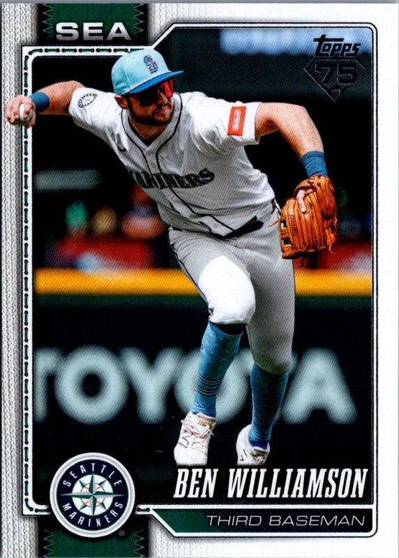 2026 Topps #226 Ben Williamson Seattle Mariners