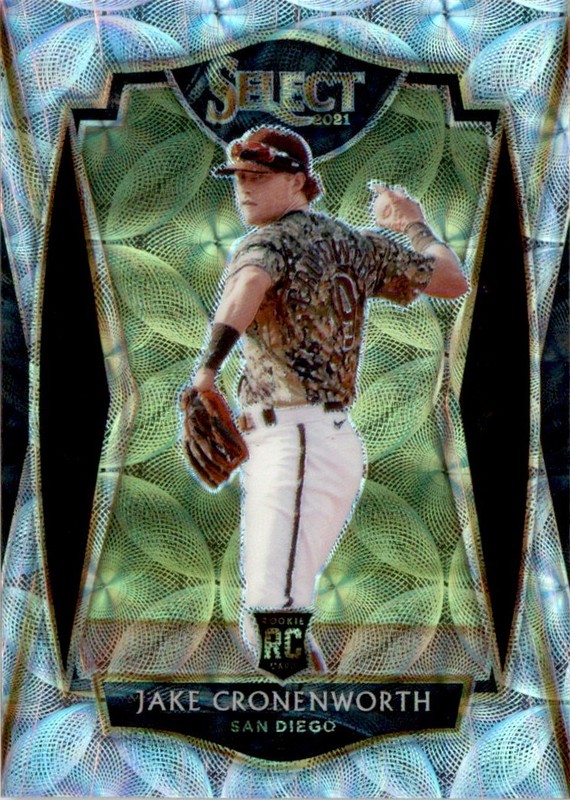 2021 Panini Select Jake Cronenworth RC San Diego Padres #126 Parallel